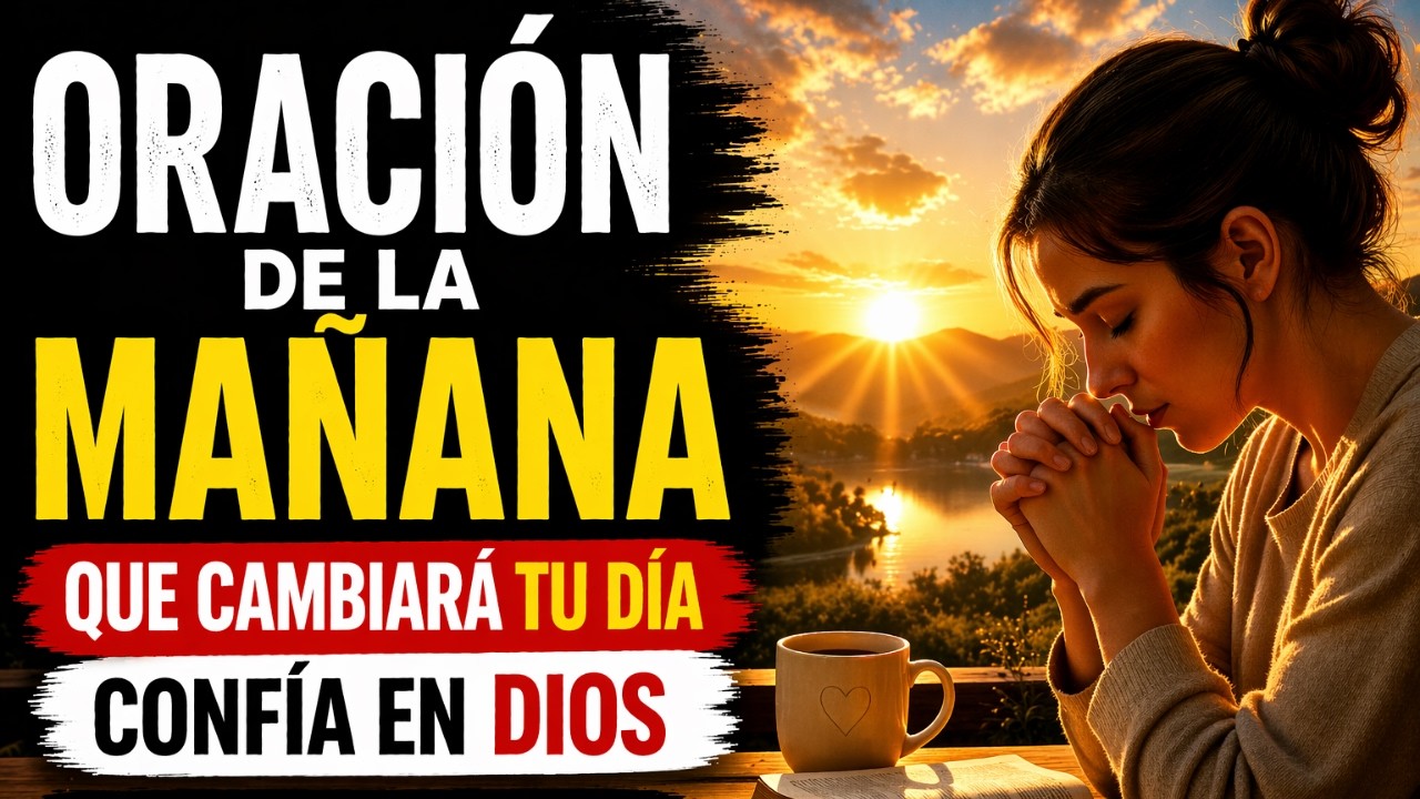 ORACIÓN DE LA MAÑANA QUE CAMBIARÁ TU DÍA | Confía en Dios y Recibe Paz ...