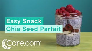 Easy Snack Idea: Chia Seed Pudding Parfaits (Dairy-Free) | Care.com screenshot 4