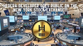 Hedera Developer Goes Public On The New York Stock Exchange!!!