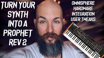 BLEND WAVESHAPES LIKE A PROPHET REV2 on your Synth - OMNISPHERE Hardware Integration User Tweaks