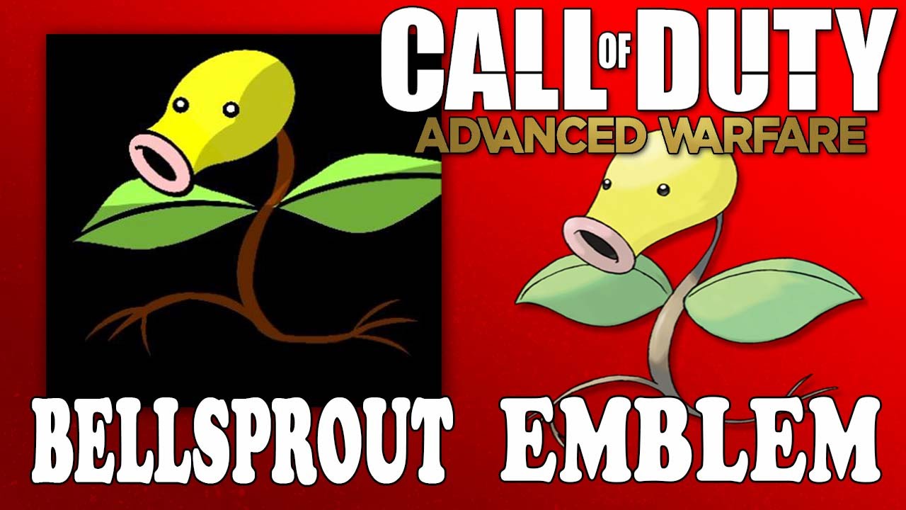 POKEMON BELLSPROUT - COD Advanced Warfare Emblem Tutorial