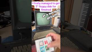 Amstrad / Schneider CPC 6128 with GT65 green monitor #retro #viral #amstrad #greenscreen #fypシ