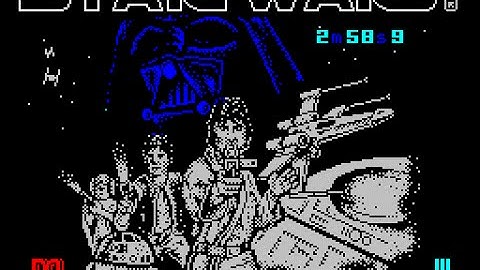 Star Wars Review for the Sinclair ZX Spectrum by John Gage