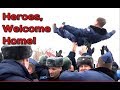 RAW: Russian Pilots Arriving Home From Syria Given Hero's welcome