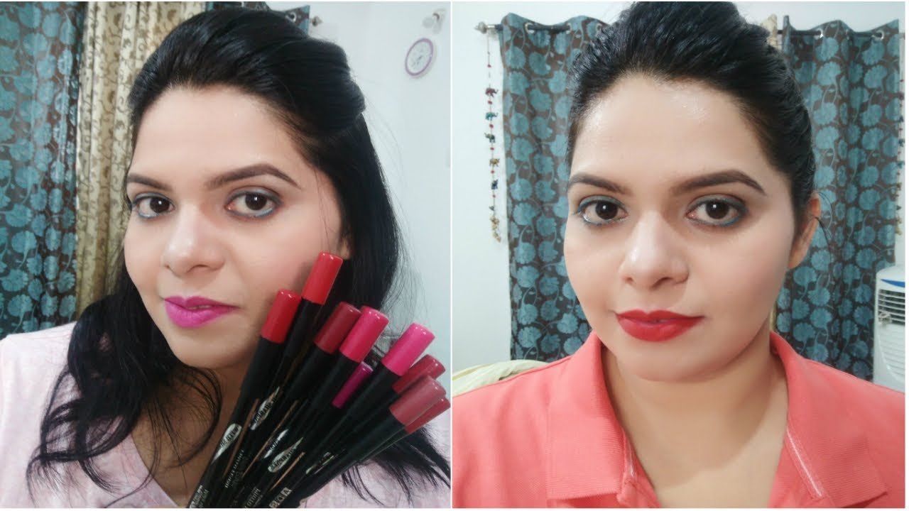 ADS Pro Photo Finish Lip Liner Review & Swatches|Best Affordable ADS Pro Lip Liner Review & Swatches