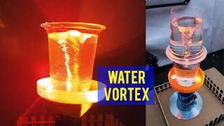 How to Make DIY Water Vortex fountain using hard disk magnet and bolt