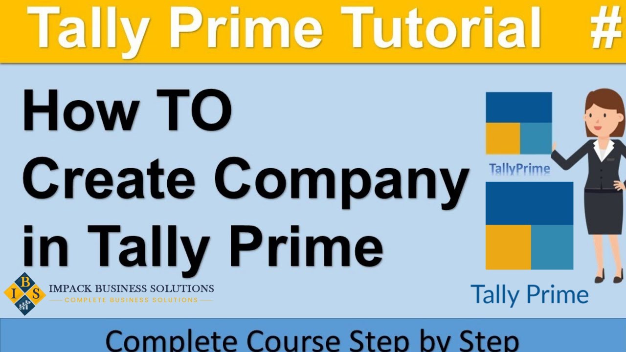 How To Create Company In Tally Prime | Tally Prime | Tally Prime New ...