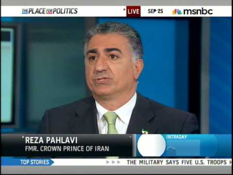 Reza Pahlavi Interview on MSNBC With Alex Witt , 25 Sept 2009