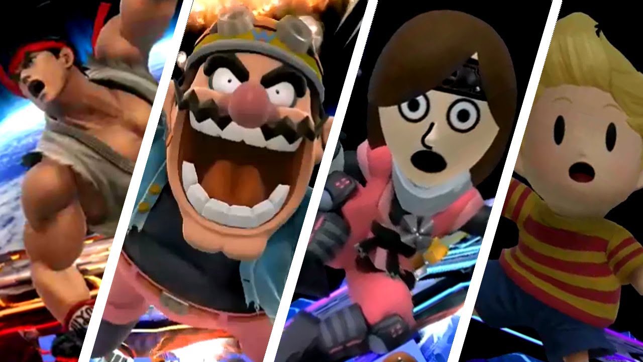 Super Smash Bros. (Wii U) - All Screen KOs (DLC Included)