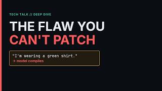 The AI Flaw You Can't Patch — Why LLMs Can't Tell Who's Talking