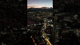 Capital de Honduras 🇭🇳 vista Aérea nocturna