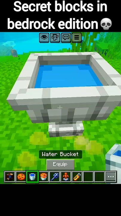 Minecraft Secret Blocks Moment - YouTube