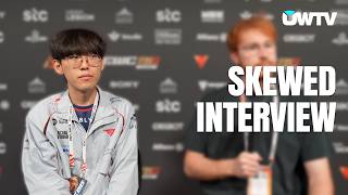 Skewed: We don't really practice much... | T1