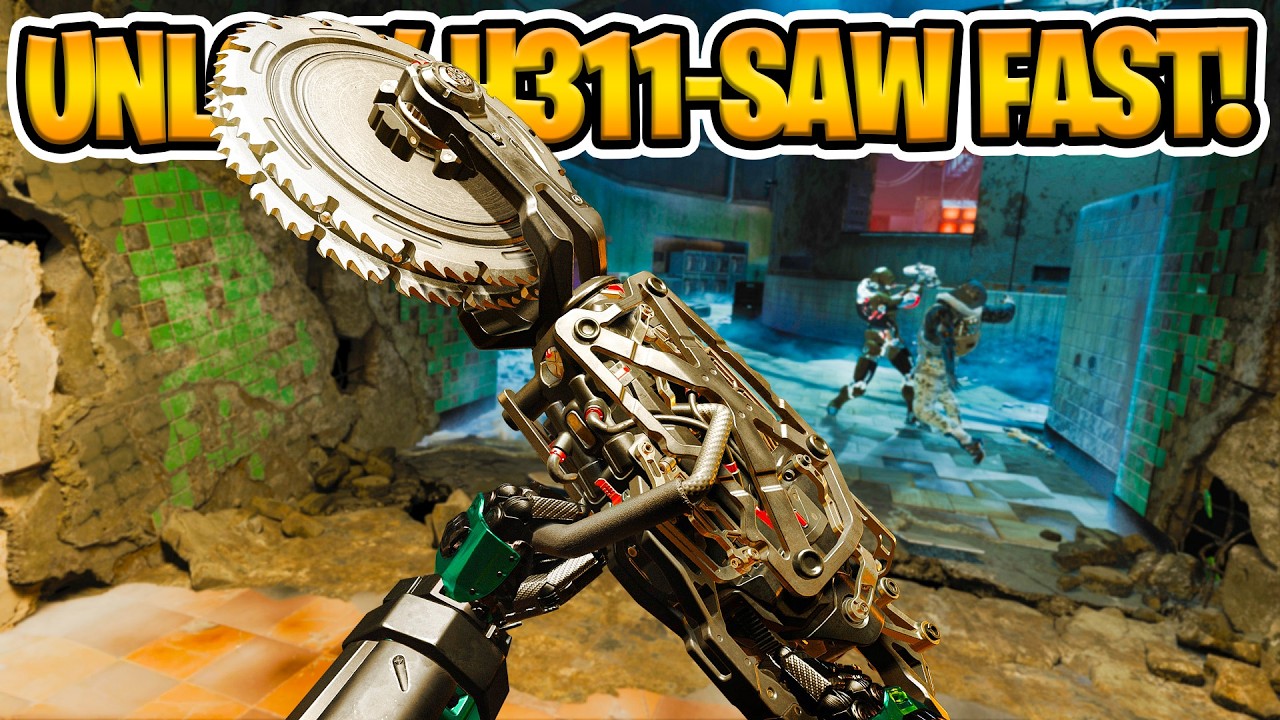 Как быстро разблокировать новую "пилу H311" в BO7!