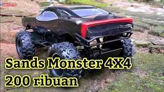 RC Sands Monster 1/10 unboxing dan test