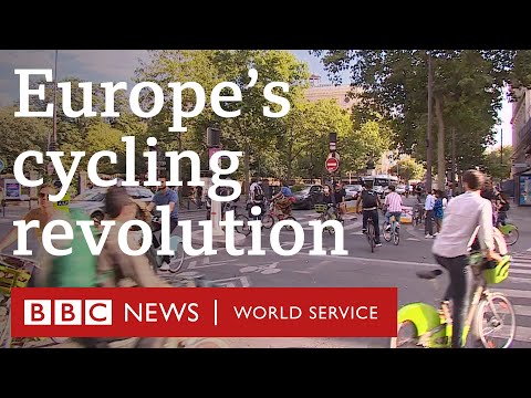 Video: Linkolnšīras pāris brauc pa Eiropu, lai veicinātu ilgtspējīgu riteņbraukšanu