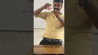 Testing of methyl orange indicator …..#chemistry #new #ytshorts #education #study