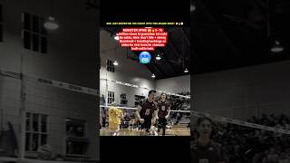 🔥 Monster Volleyball Spike 😱🏐 | Unbelievable Power! #shorts#volleyball #trending #viral #spike