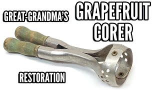 Restoring a 1920's Grapefruit Corer by Catalyst Restorations 8,209 views 2 years ago 9 minutes, 50 seconds