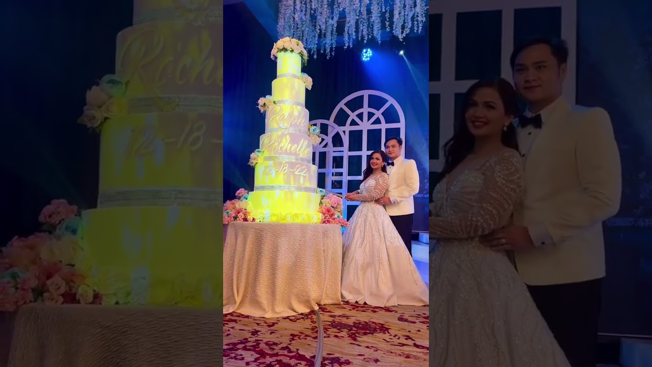 Mr. Ralph Kevyn and Mrs. Rochelle Tan’s Wedding Cake Mapping—December 18, 2022—City of Dreams Manila