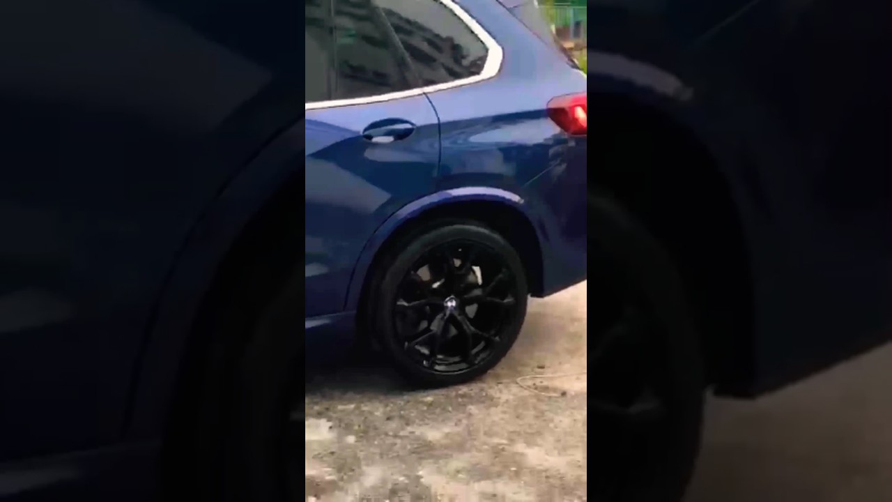 BMW X5 Change Alloy wheels and Tyres 21 inch