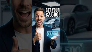 How to get the $7,500 EV tax credit at the dealership #ev #personalfinance #cars