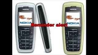 Nokia 2600 -   Reminder Alert