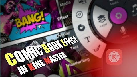 How to make comic book effect in KINEMASTER