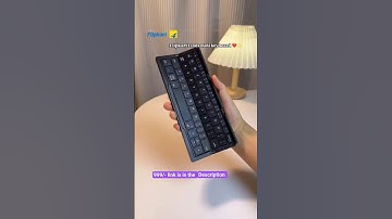 🔥 DITCAFOS Foldable Bluetooth Keyboard with Touchpad | Tri-Folding Wireless Mini Keyboard #keyboard