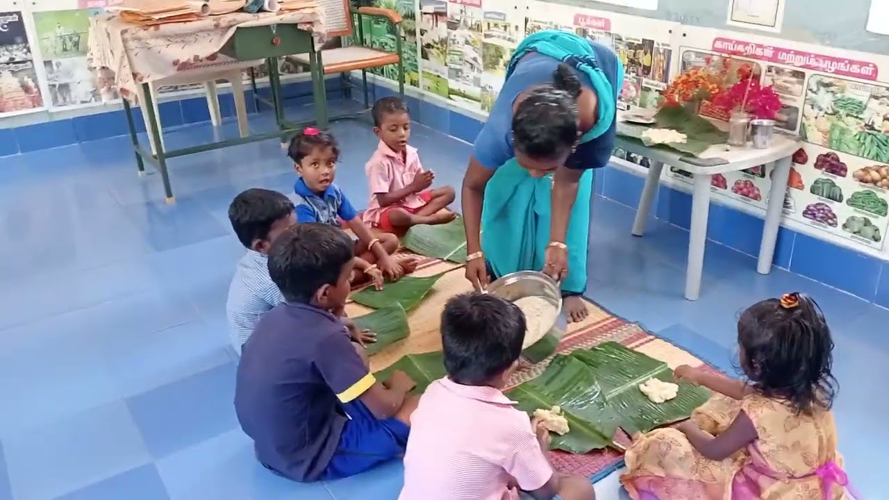 சிறப்பு மதிய உணவு # Kamarajar's Birthday # Anganwadi Chutties