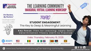 Inaugural Virtual Learning Workshop of The Learning Community_Feb 19