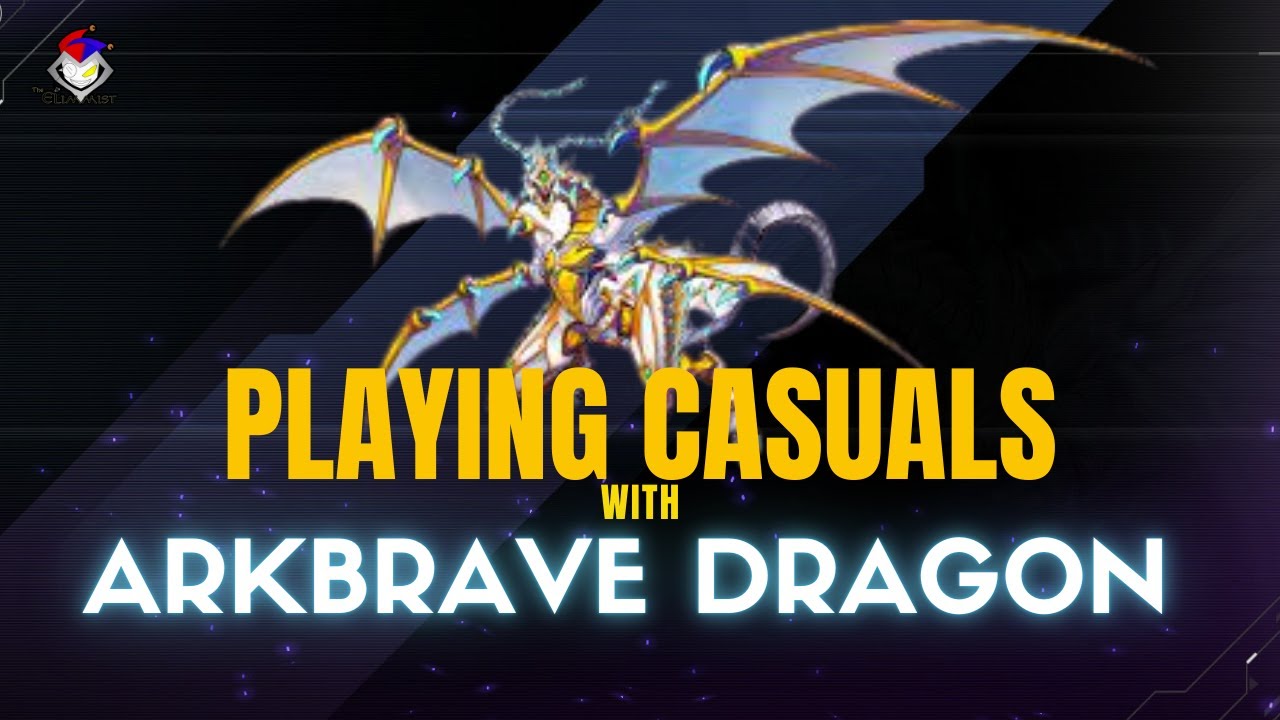 Trying out an Arkbrave dragon deck in casual matches [Master Duel]