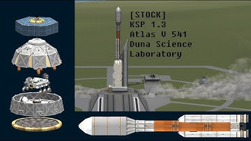 [STOCK] Atlas V 541 - Duna Science Laboratory/ Kuriosity - KSP 1.3