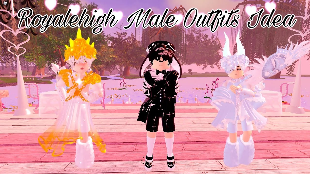 Royalehigh Male Outfits Idea | Part 15 - YouTube