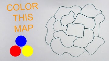 Mind Puzzle - Color This Map