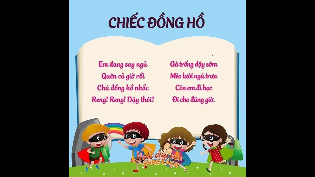 Bài Thơ CHIẾC ĐỒNG HỒ - youtube