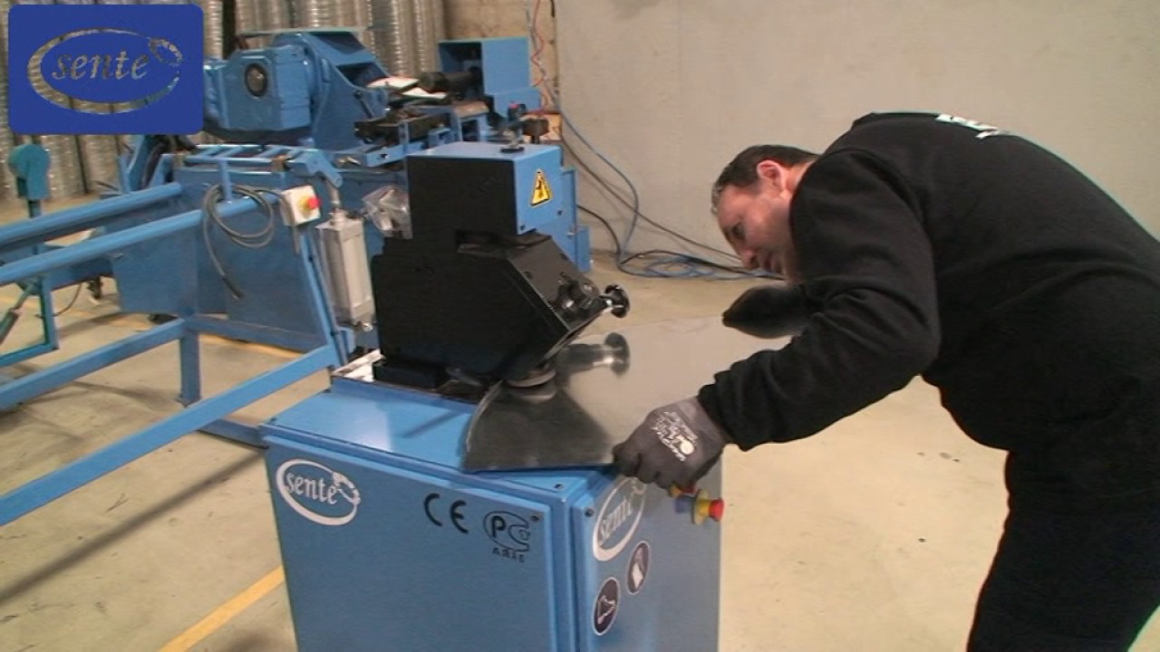 Sente Makina - ''Flanging Machine / Santim Makinası - YouTube
