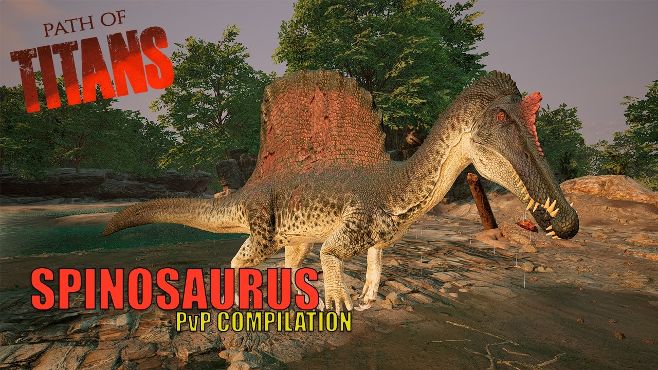 Path of Titans Spinosaurus Officials PvP Compilation #2