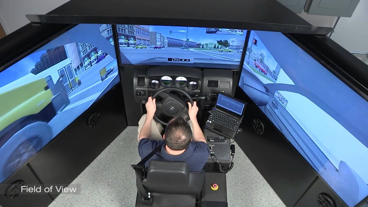 LE-1000: Law Envorcement Driving Simulator: Field of View