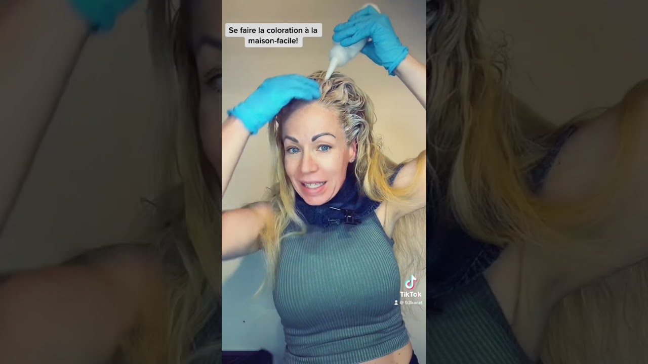 Se faire la coloration à la maison-facile! 