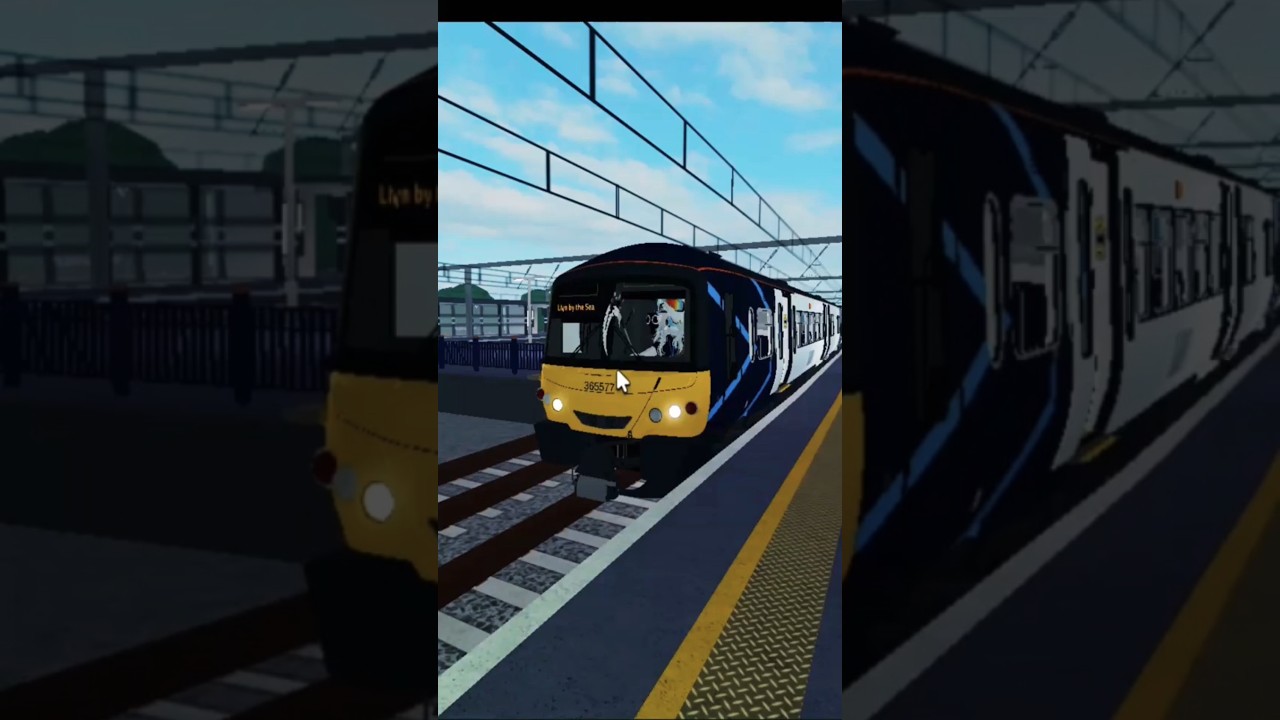 Class 365 departs St Helen's Bridge | SCR | Roblox 
