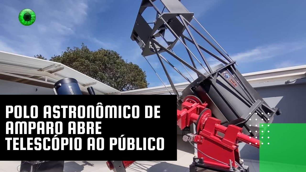 Polo Astronômico de Amparo abre telescópio ao público