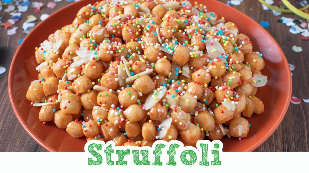 STRUFFOLI / CICERCHIATA Легкий рецепт домашнего приготовления от Бенедетты Росси