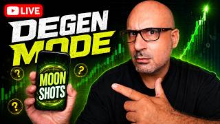 Degen Moonshot Crypto Coins I’m Buying While They Sleep
