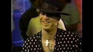 Stevie Ray Vaughan & DT on Much Music - Interview 1989
