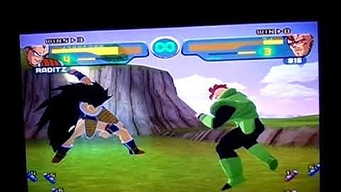 Dragon Ball Z Budokai(Gamecube)-Raditz vs Android 16 III