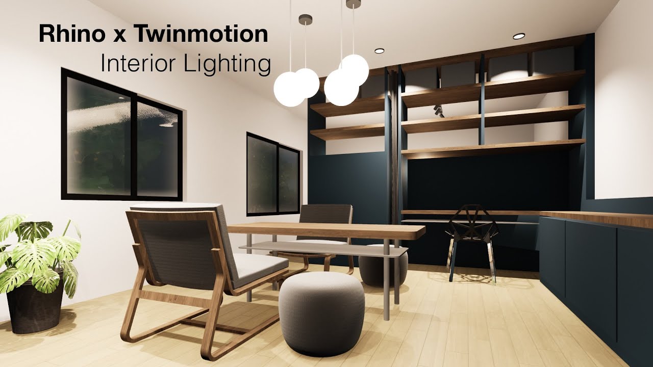 how set up lighting in twin twinmotion