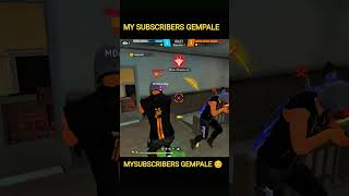 my subscriber game play#@YTFF72 #freefireclips #garenafreefire #freefireshorts #trend #yt