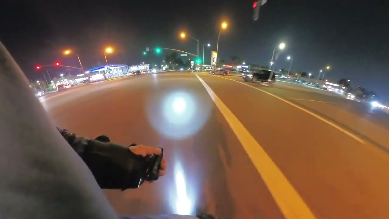 Night Run With My Acedeck Nomad N1 Violet