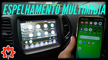 Como espelhar Android no Jeep Compass?